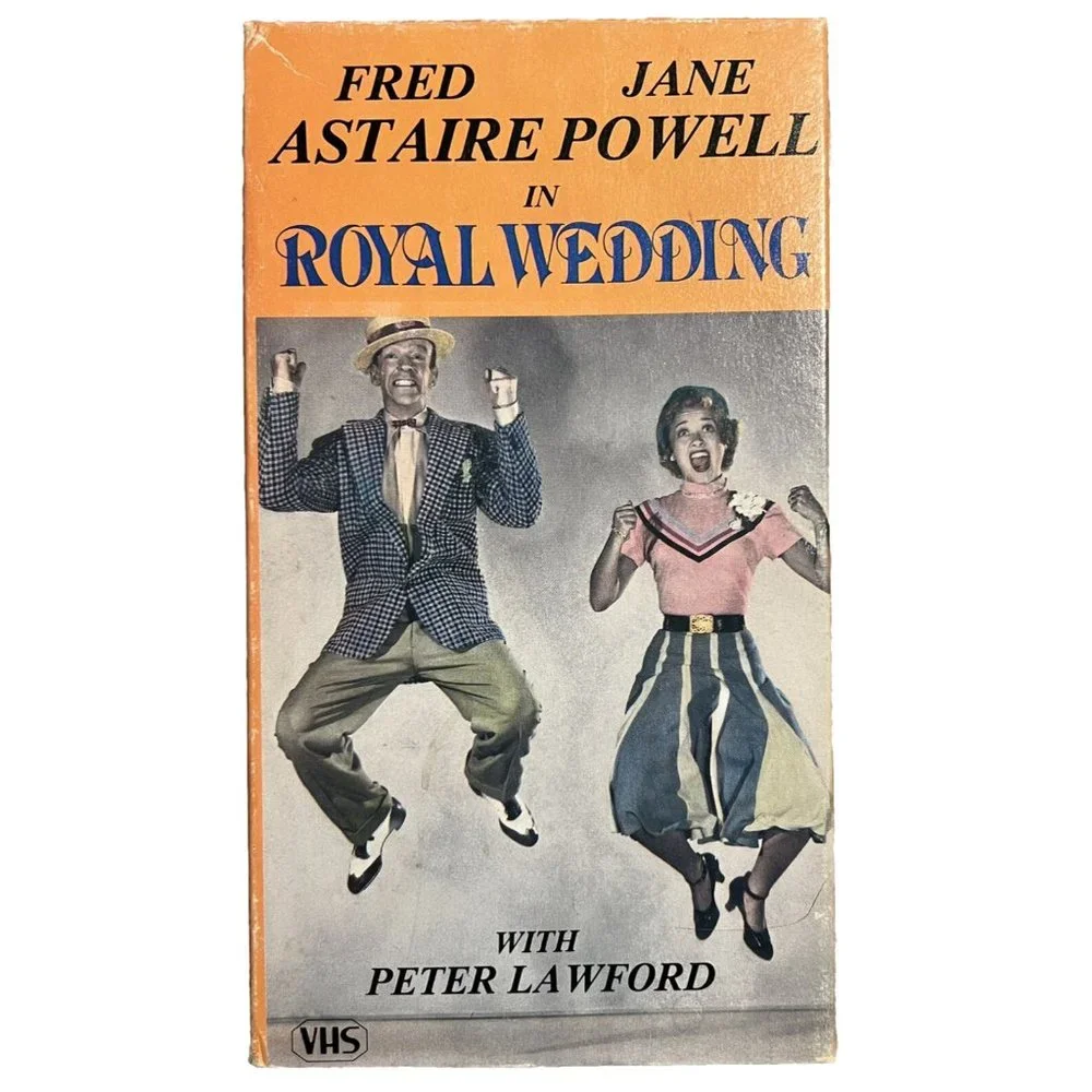 Royal Wedding VHS 1985 – 1951 Fred Astaire Jane Powell Classic Musical